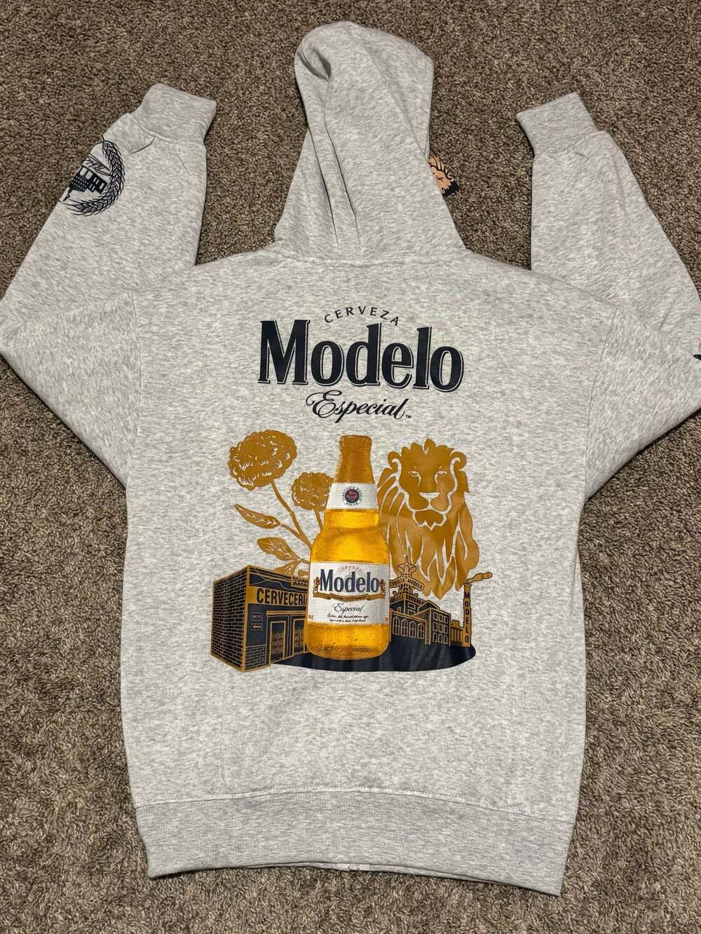 Modelo Especial Full-Zip Hoodie Grey with 1925 Graphics